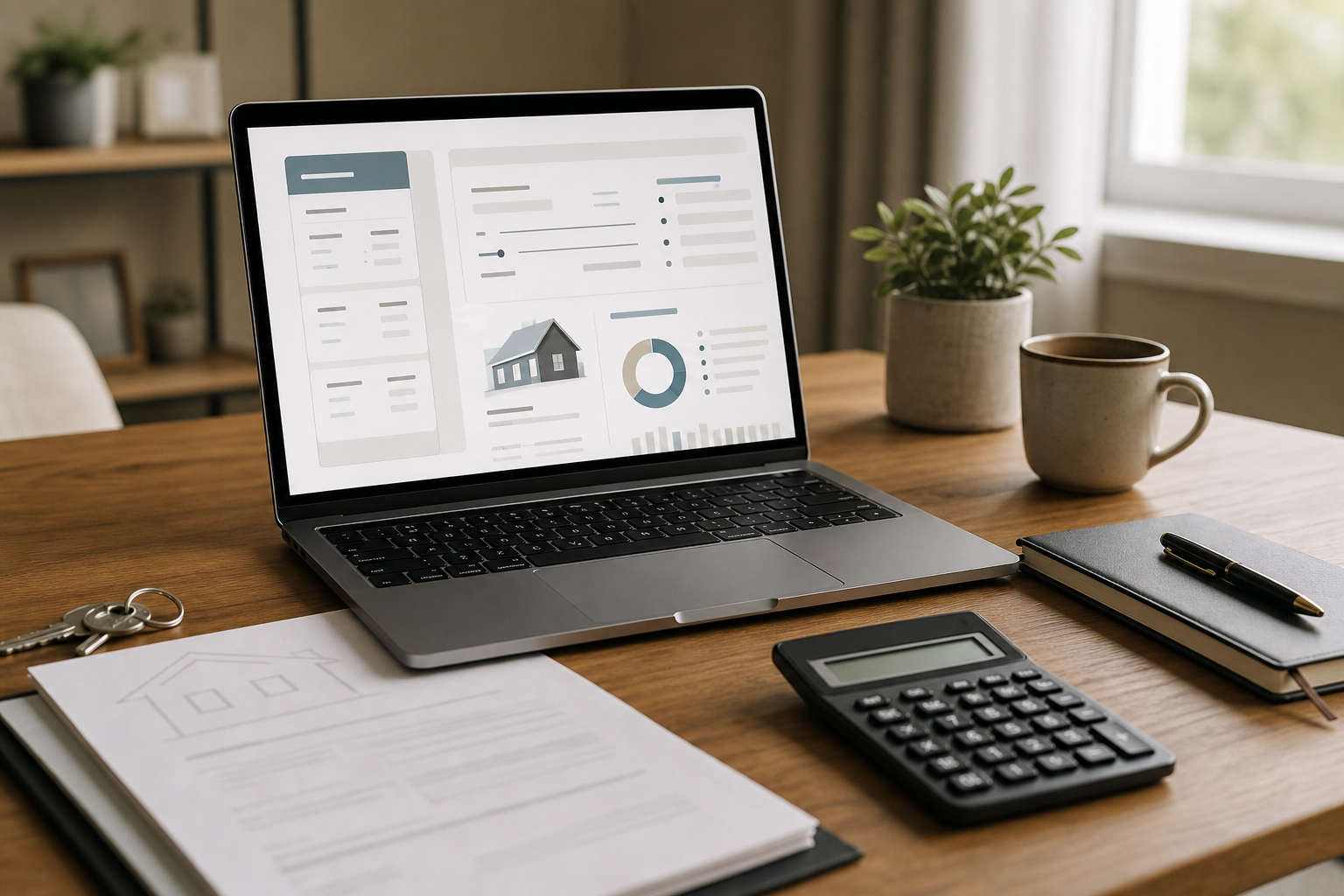 La calculatrice de Simulation de Prêt immobilier : mensualité, coût