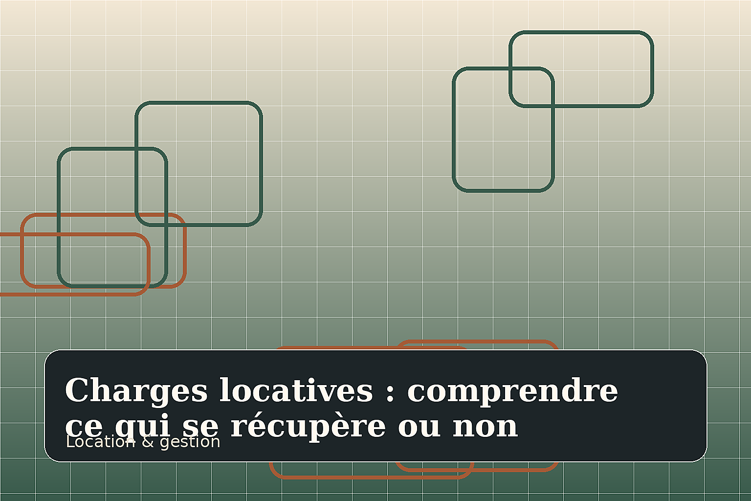 Charges locatives : comprendre ce qui se récupère ou non