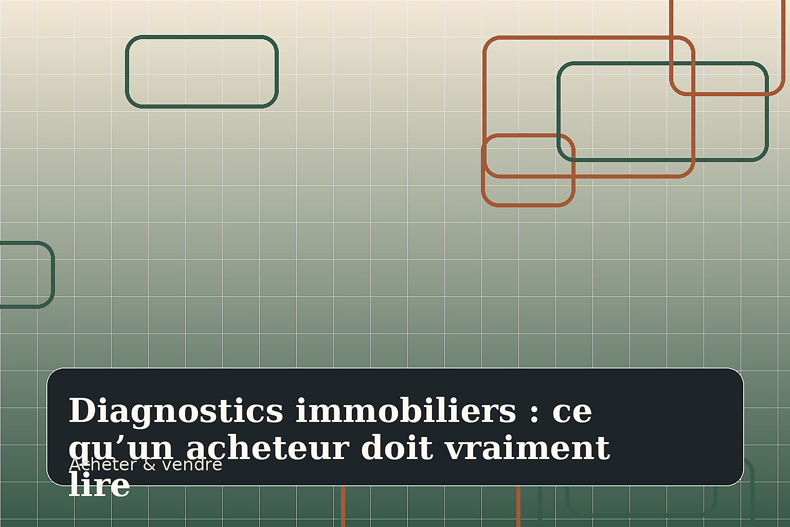 Diagnostics immobiliers : ce qu’un acheteur doit vraiment lire