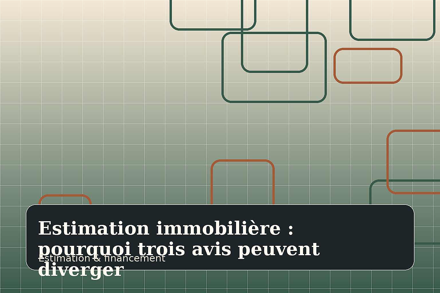 Estimation immobilière : pourquoi trois avis peuvent diverger