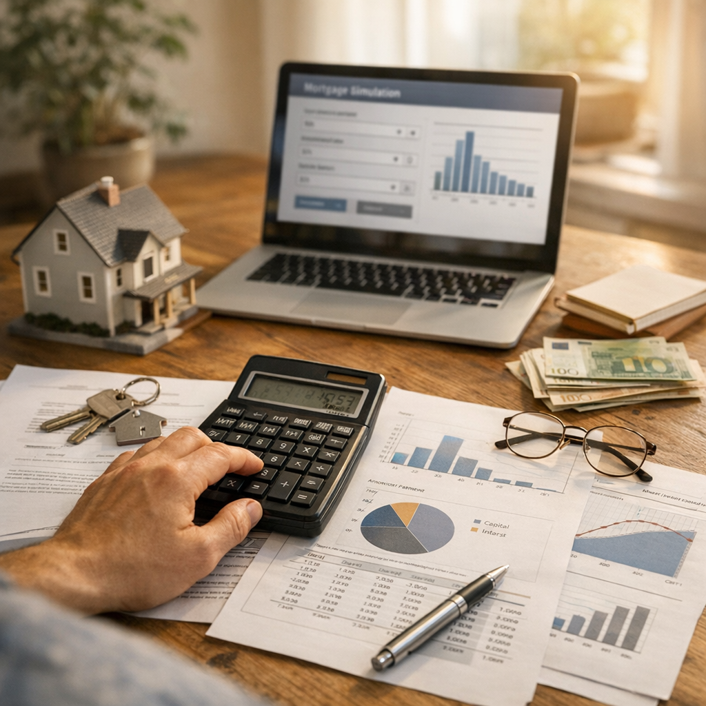 Calcul des mensualités et capacité d’emprunt&nbsp;: ce qui fait bouger le résultat