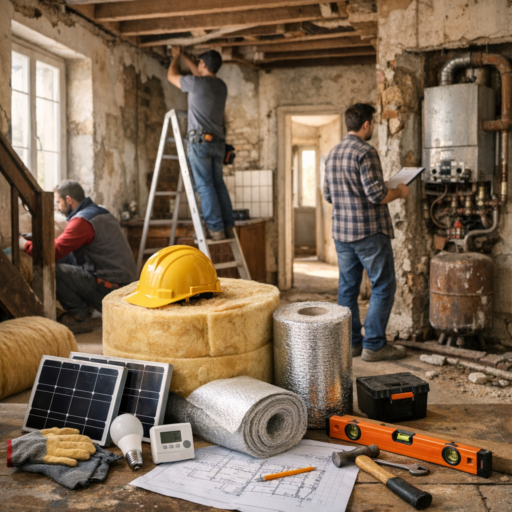 Quels travaux prioriser dans une maison ancienne ou énergivore&nbsp;?