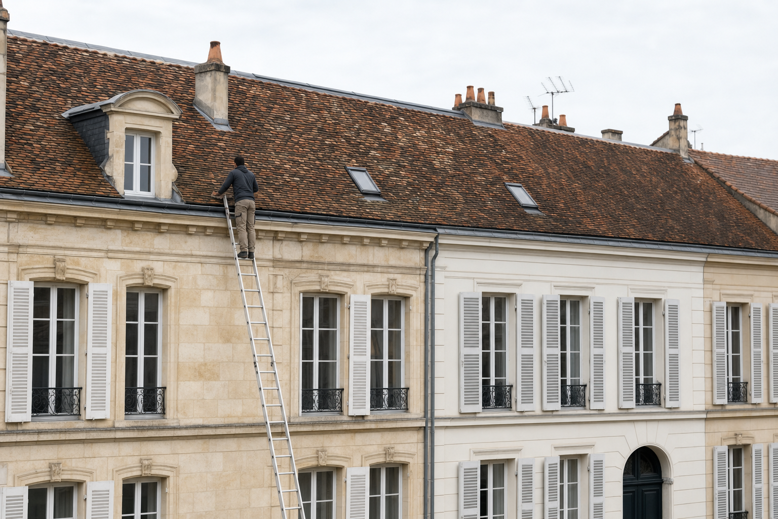 La Toiture Commune Sans Copropriété : Droits, Frais et Travaux