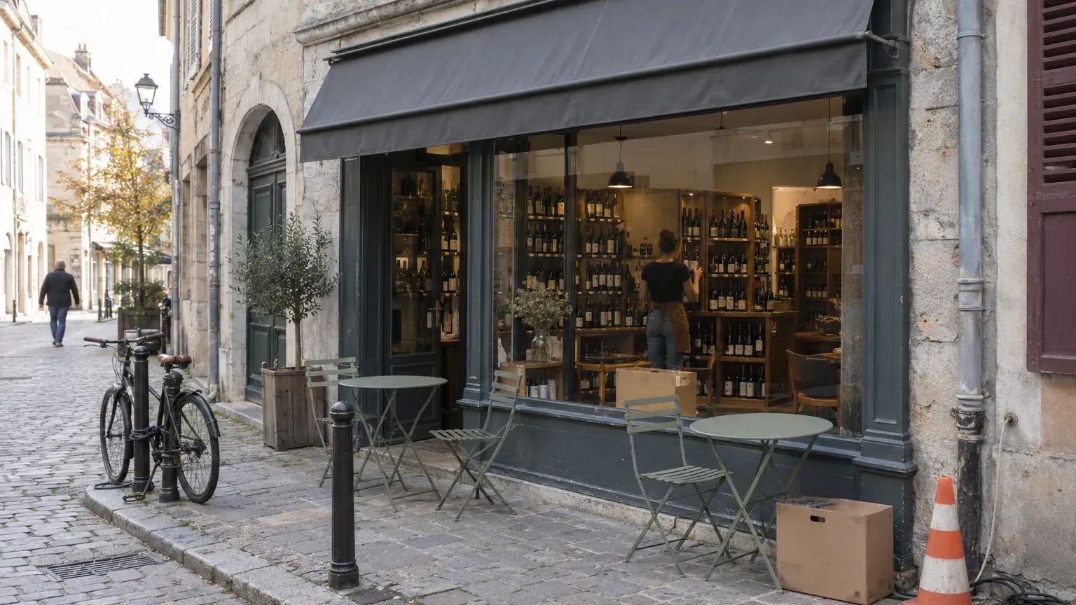 Lena Wurth, 25 ans, ouvre L'Enoteca à Montbéliard : une cave des Pouilles rue de Saint-Hippolyte