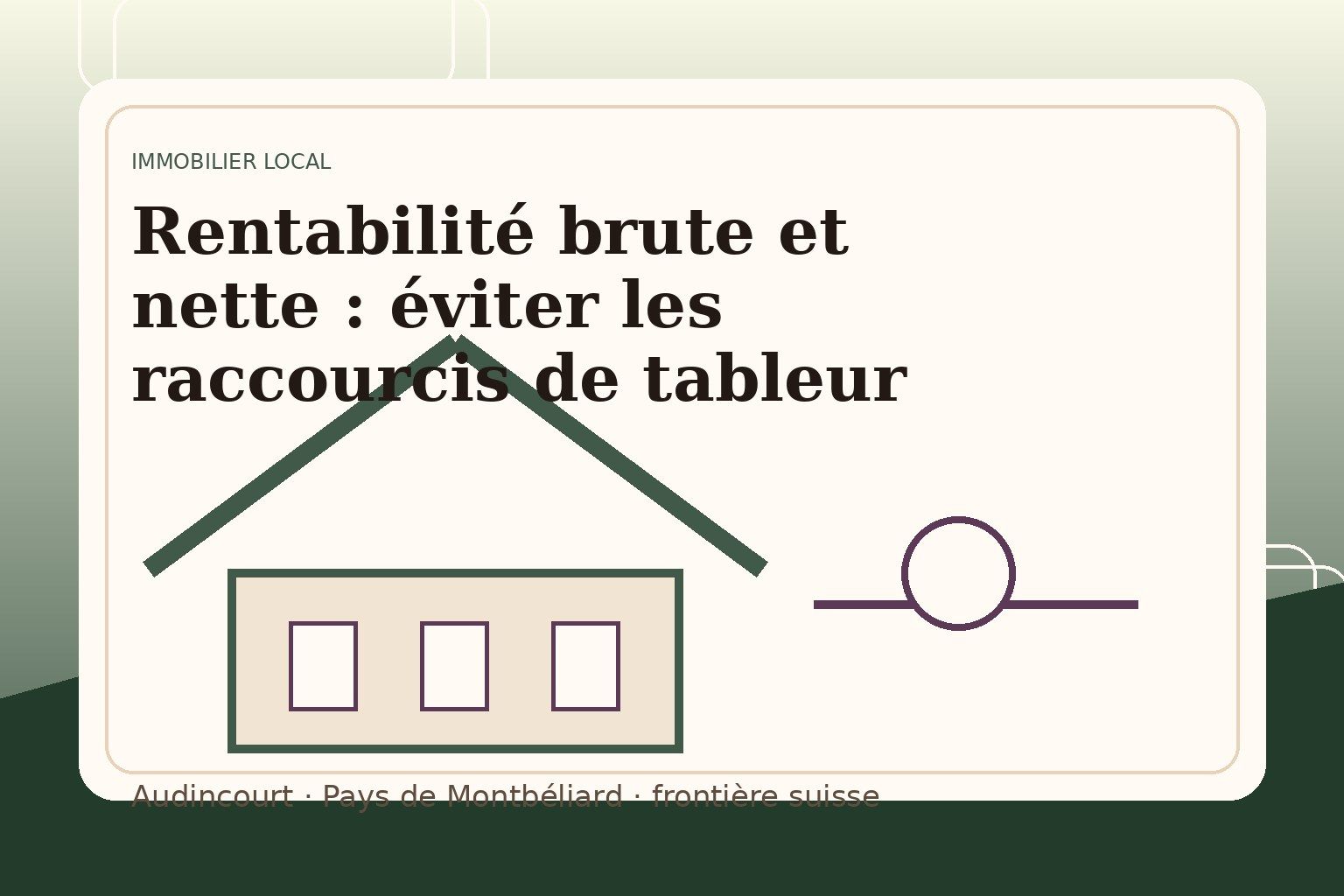 Rentabilité brute et nette : éviter les raccourcis de tableur