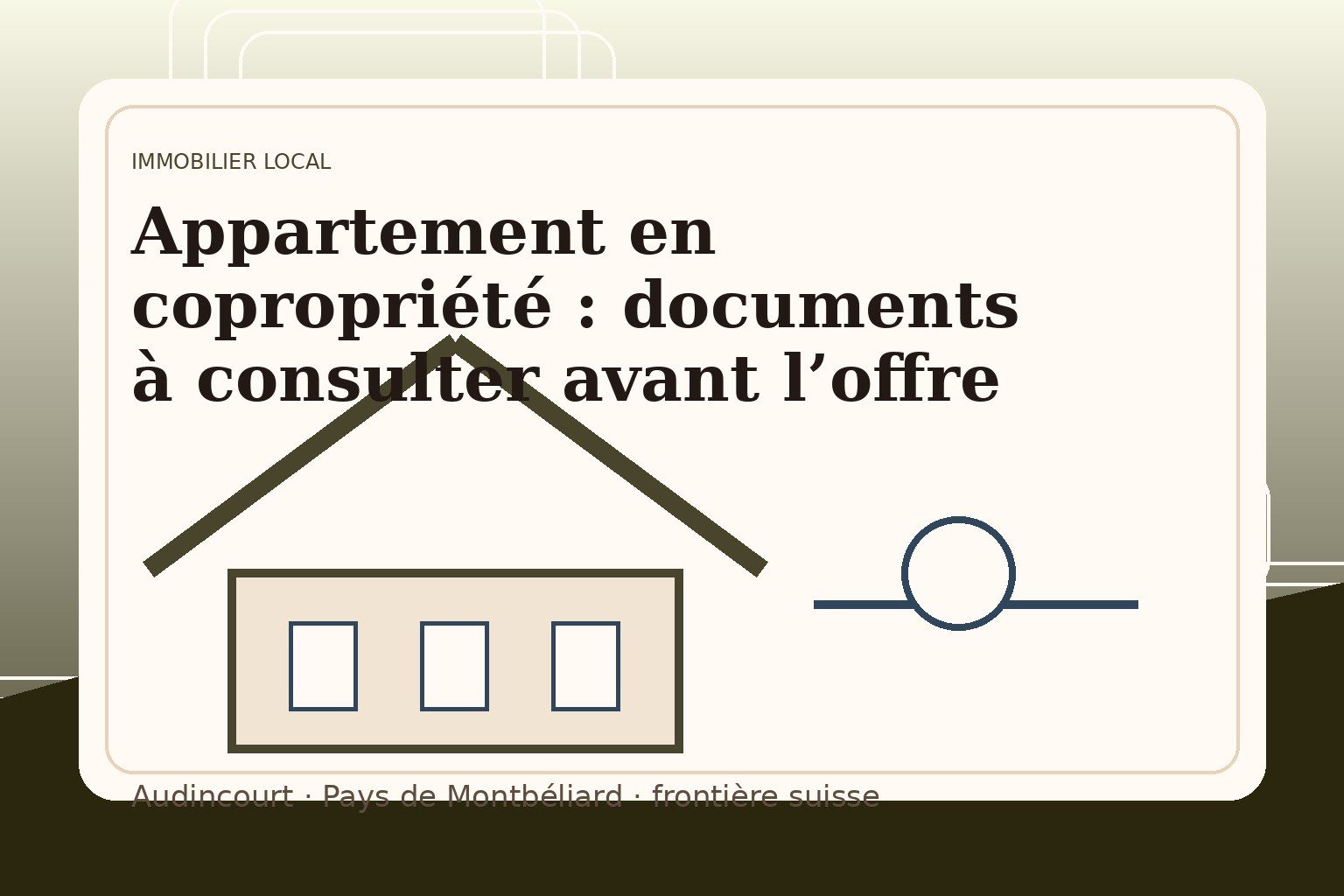 Appartement en copropriété : documents à consulter avant l’offre