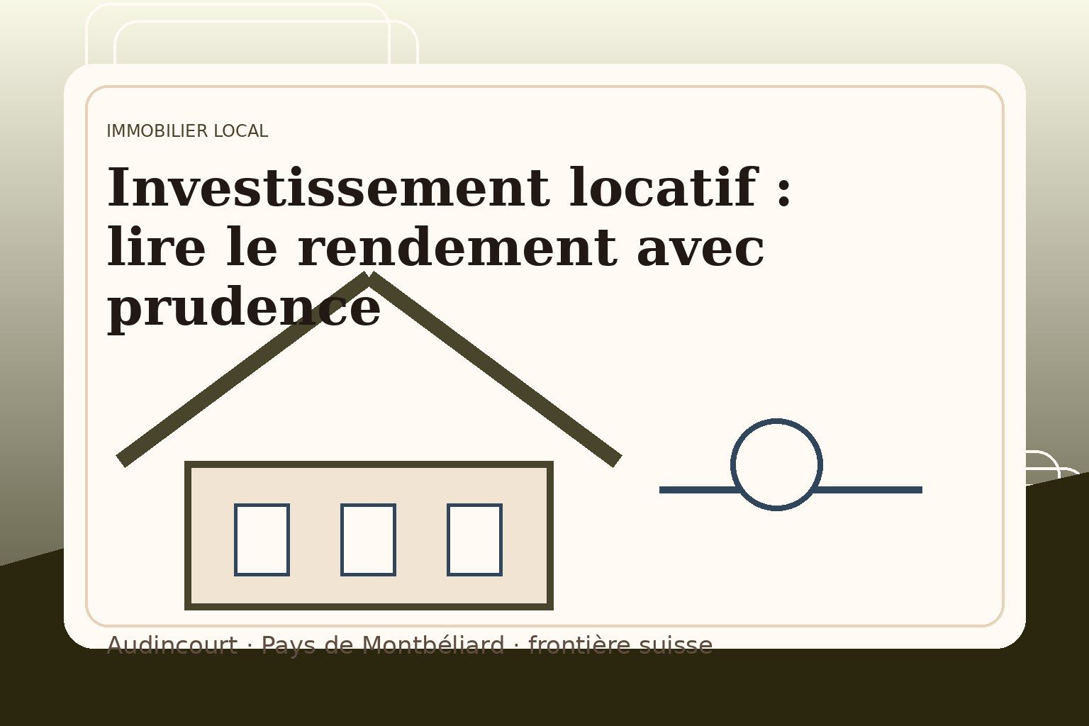 Investissement locatif : lire le rendement avec prudence
