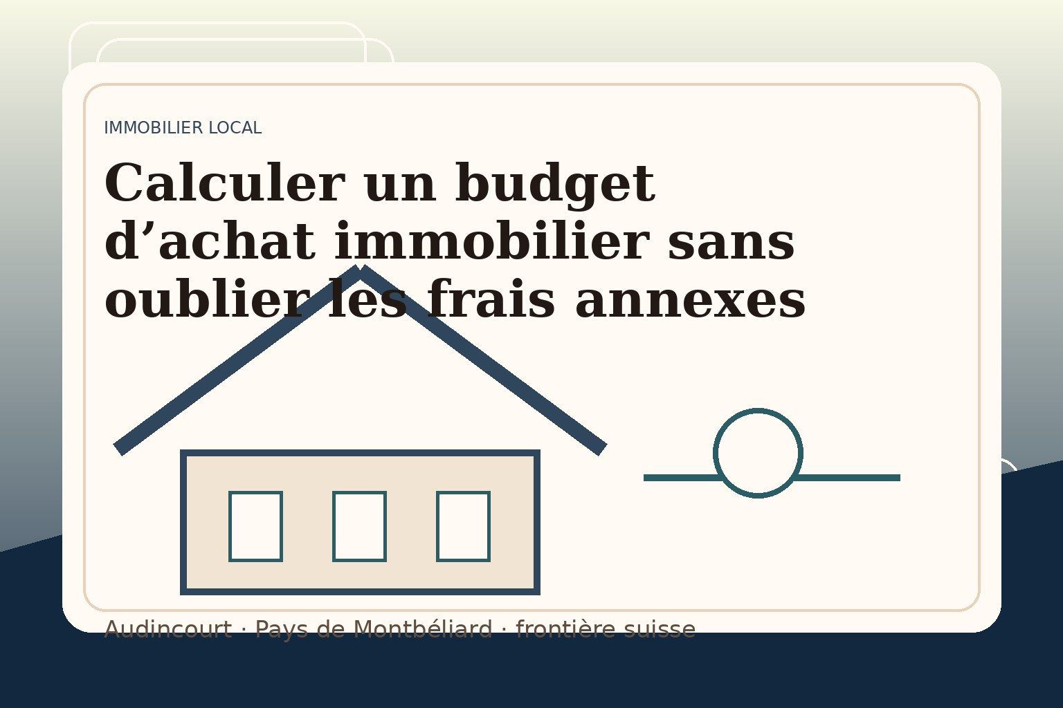 Calculer un budget d’achat immobilier sans oublier les frais annexes